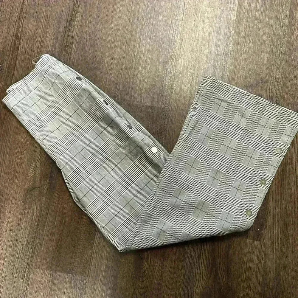 Plaid trousers